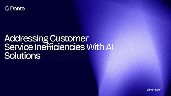 Addressing Customer Service Inefficiencies With AI Solutions