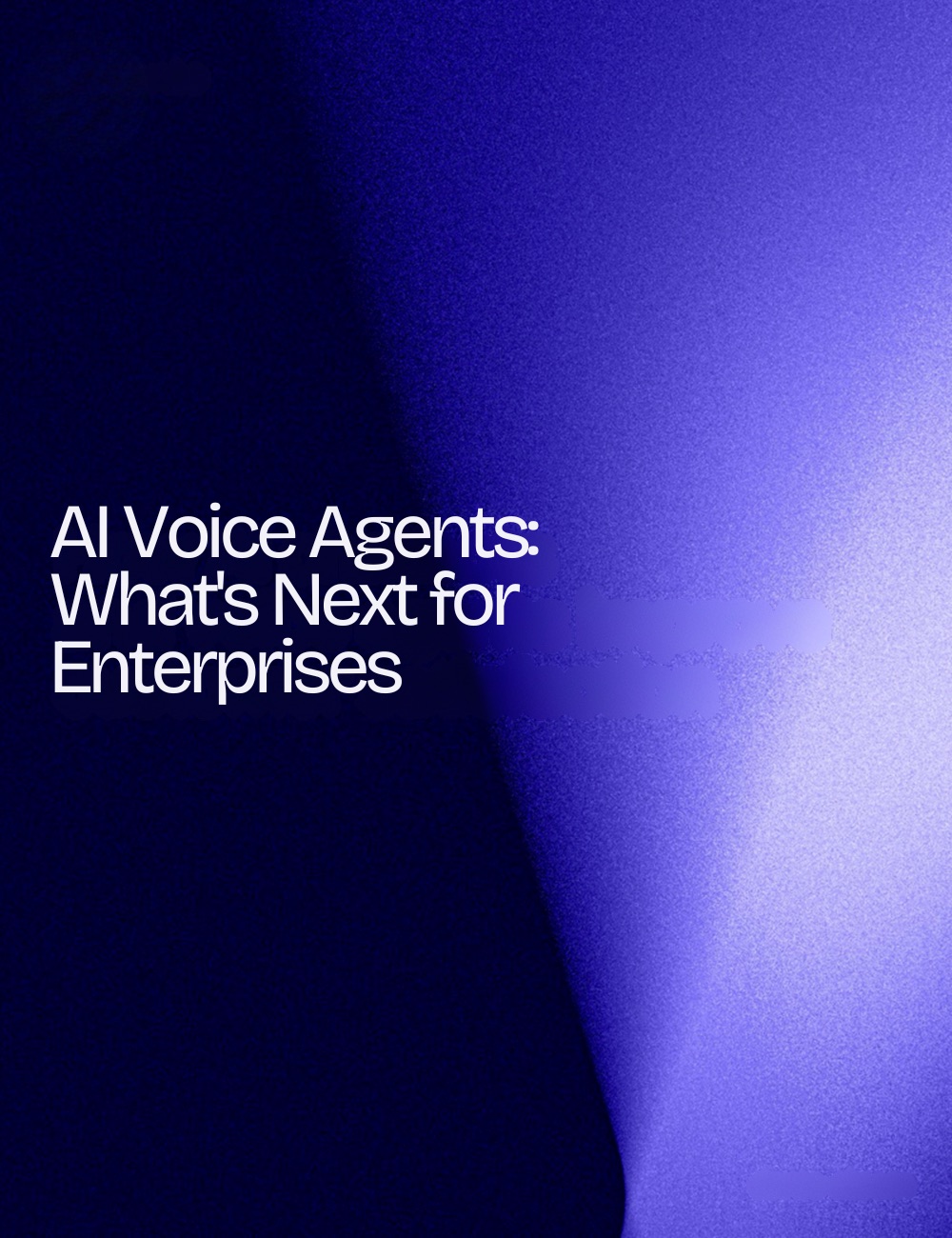 AI Voice Agents: What's Next for Enterprises