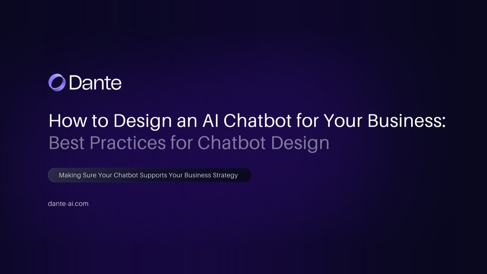 How to Design an AI Chatbot for Your Business