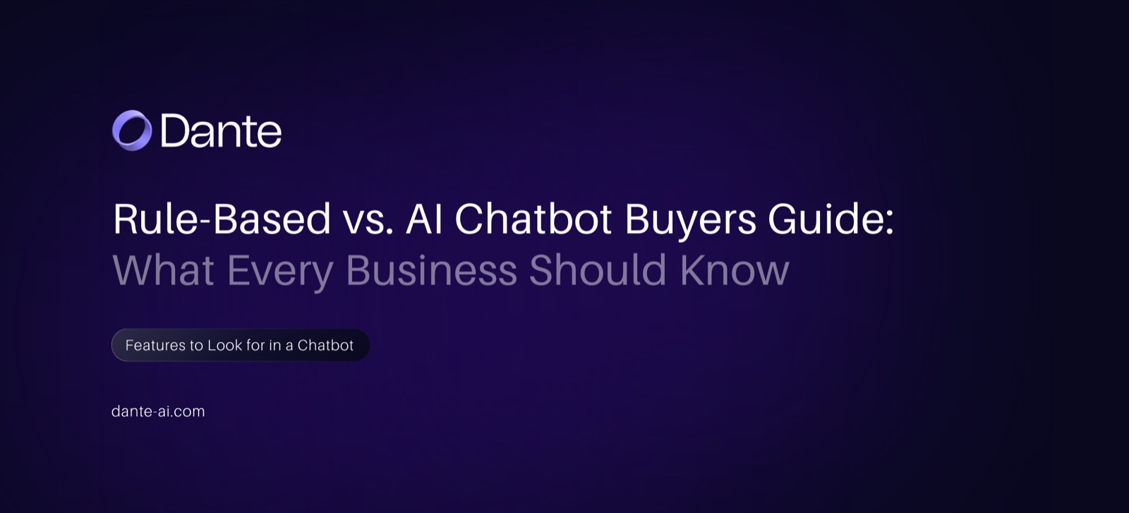 Rule-Based vs. AI Chatbot Buyers Guide: What Every Business Should Know