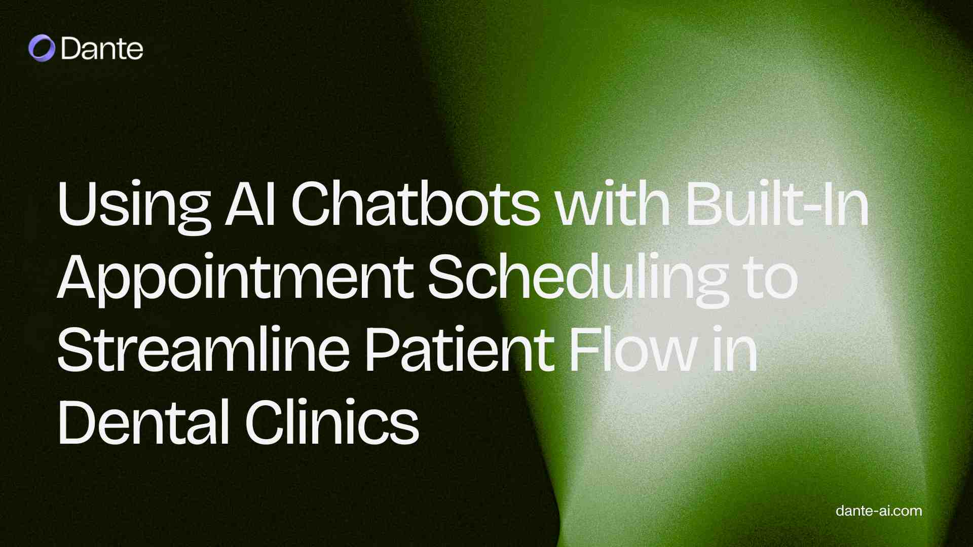 AI appointment reminder system for dental practices, set up on a practice website