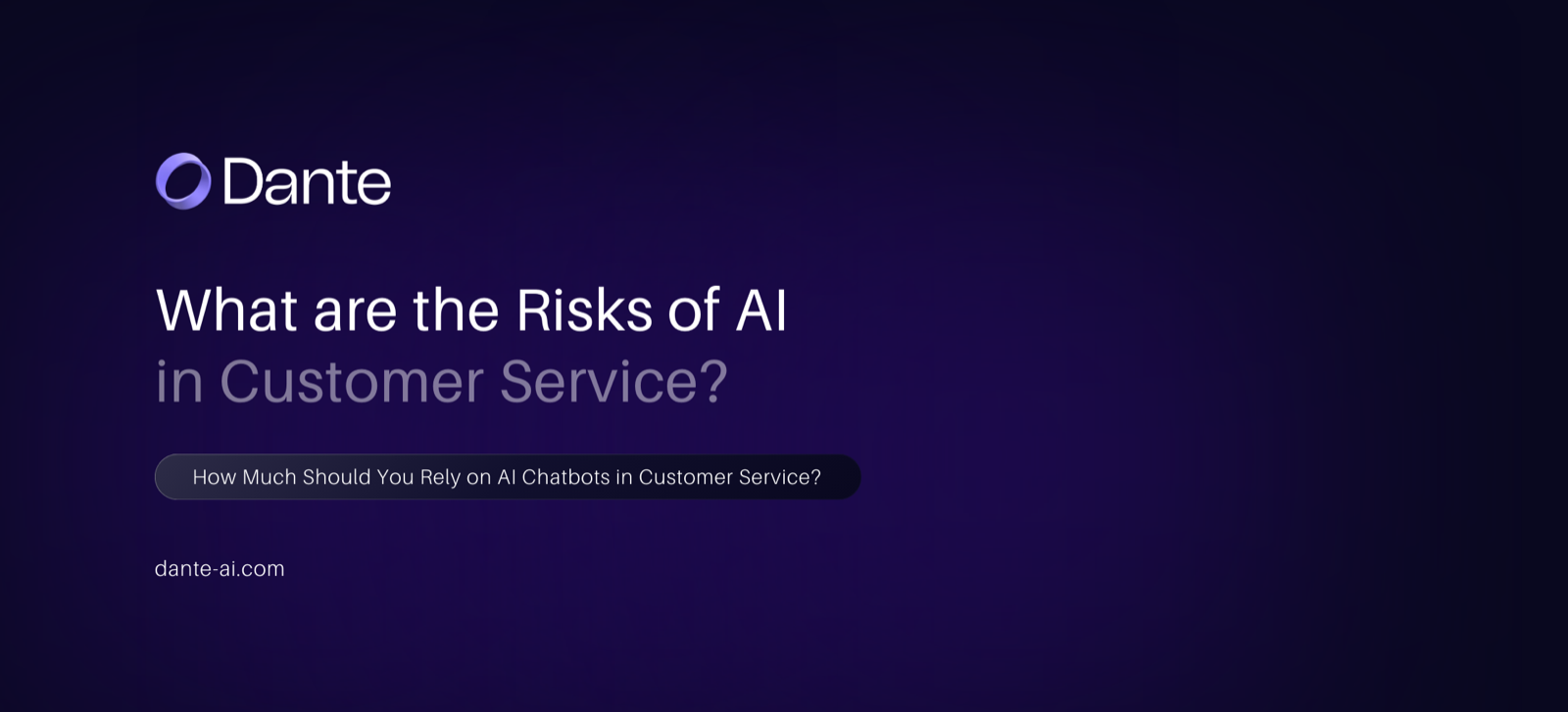 What are the Risks of AI in Customer Service?